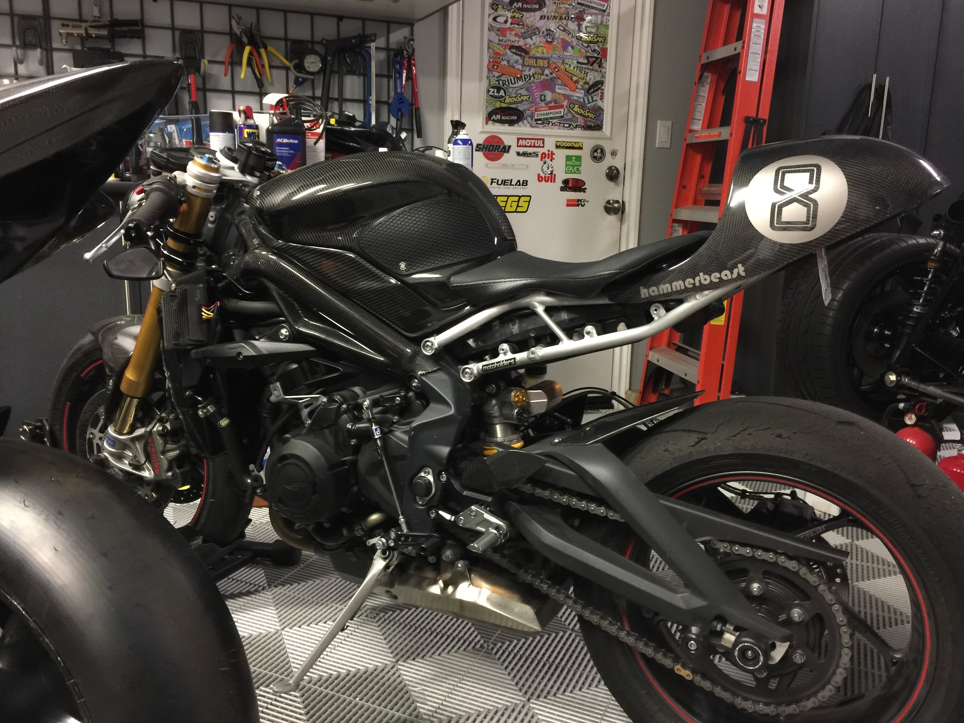 Triumph 675R Cafe Racer photo 111